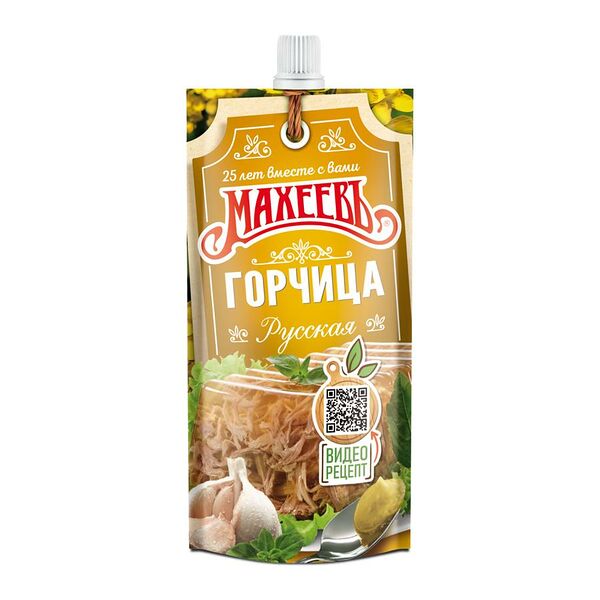 Горчица Махеевъ 140г русская дой-пак