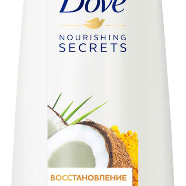 Шампунь Dove Nourishing Secrets Восстановление с куркумой и кокосовым маслом