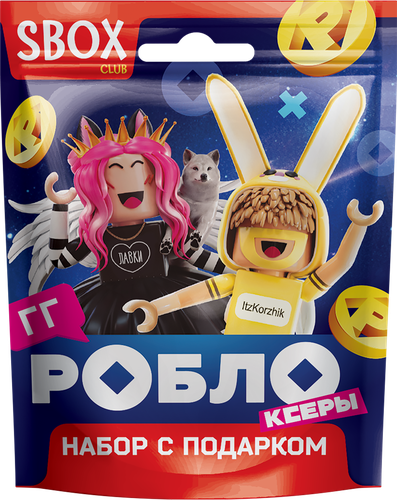 

Мармелад Sweet Box Роблоксеры с игрушкой-сюрпризом 10 г