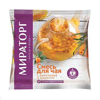 Смесь для чая Мираторг с облепихой и имбирем 300 г