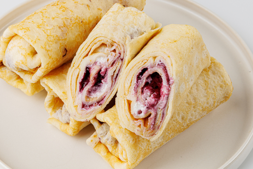 

Блинчики замороженные с творожным муссом и лесными ягодами 400 г