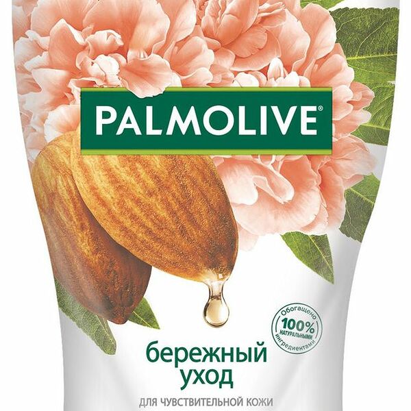 Гель-крем для душа Palmolive Бережный уход Миндальное масло и пион 250 мл