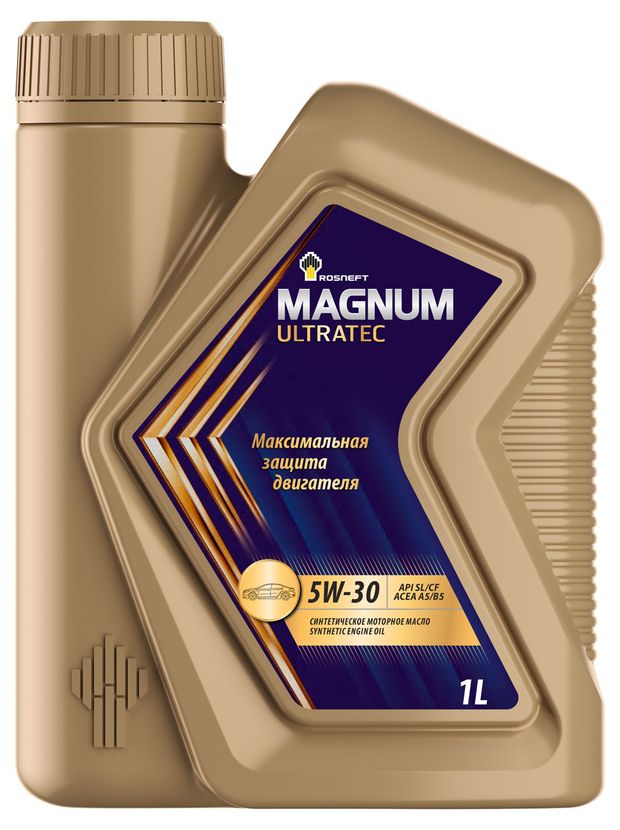 

Масло моторное Magnum Ultratec (Магнум Ультратек) 5W-30 ТМ Rosneft (Роснефть)