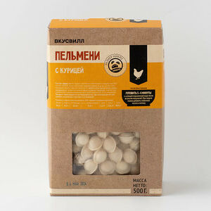 Пельмени микро с курицей Продукт замороженный 500г