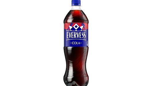 Evervess Cola/Эвервесс Кола газированный напиток 1л, бутылка