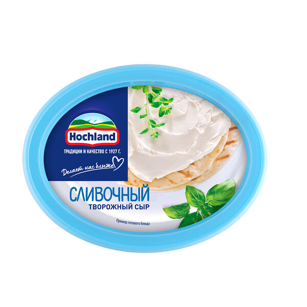 Сыр творожный Hochland сливочный 60%, 140 г