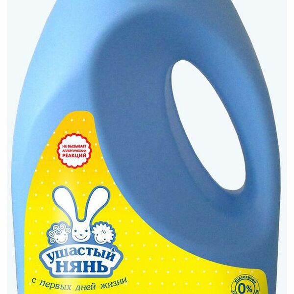 Гель для стирки детского белья Ушастый нянь с первых дней жизни