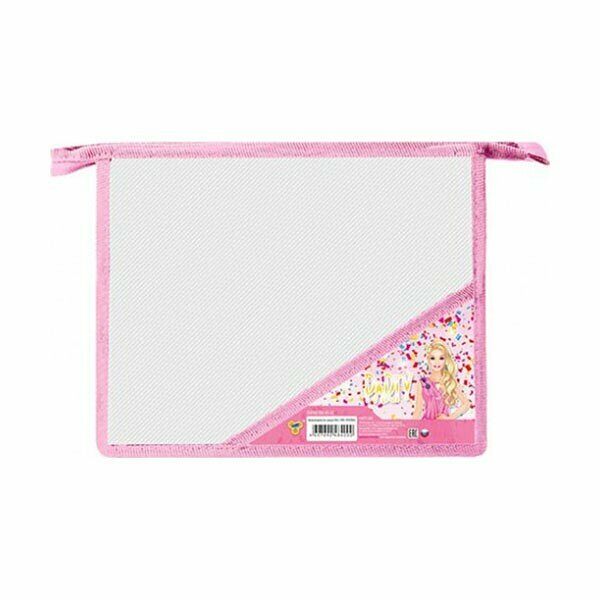 Папка для тетрадей детская А4 пластиковая, с ручками ПМ-А4-23, PARTY GIRL