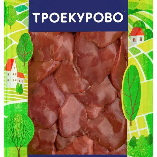 Печень Троекурово цыпленка-бройлера 500 г