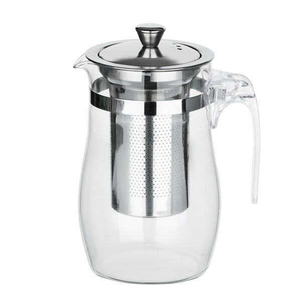 Vetta чайник заварочный 700 мл с ситечком, нерж.сталь, стекло, полистирол