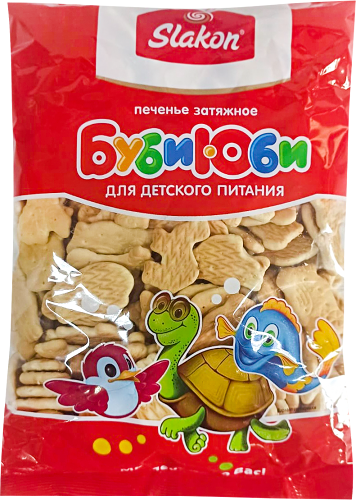 Печенье Slakon затяжное Буби-Юби 500 г