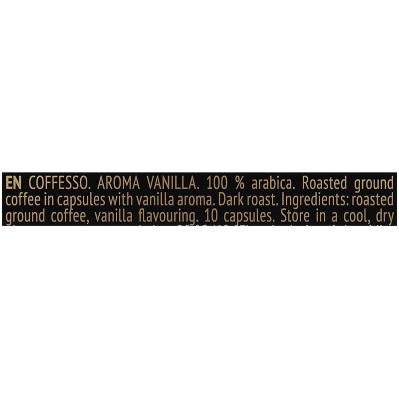 

Кофе в капсулах Coffesso Vanilla Gusto 10 шт