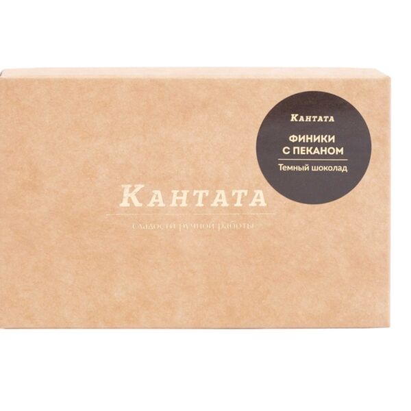 Финики в темном шоколаде с пеканом