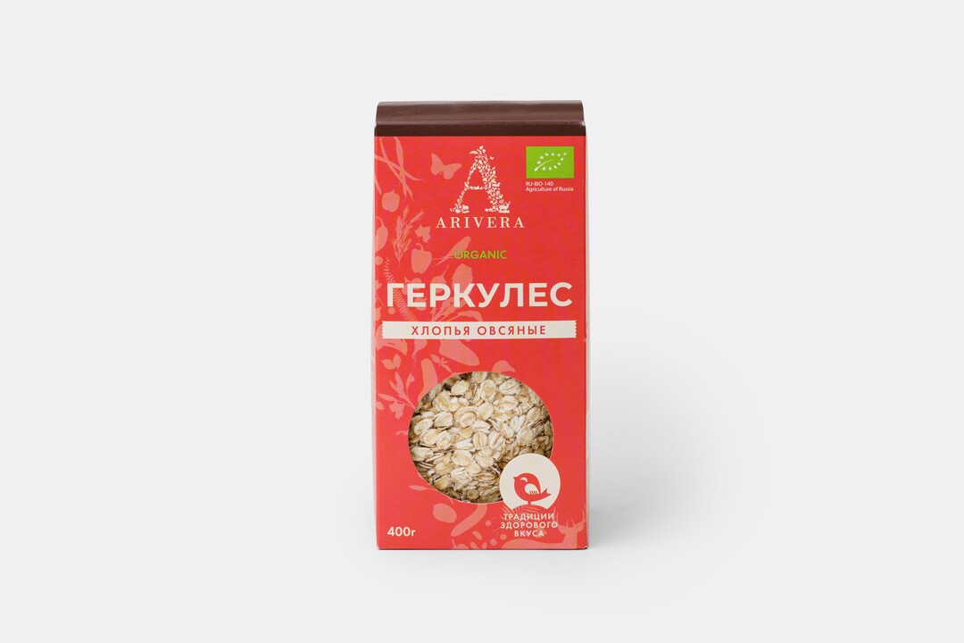 

Хлопья Аривера овсяные быстрого приготовления 400 г