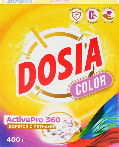 

Стиральный порошок Dosia Optima Color 400 г