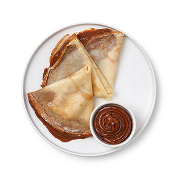 Блинчики с вареной сгущенкой 3 шт.