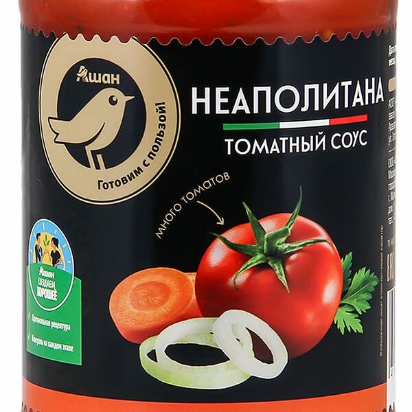 Соус томатный АШАН Золотая птица Неаполитана