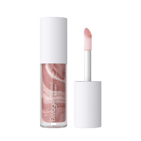 Бальзам-блеск для губ Divage Marbled 03 Теплый розовый 4 мл