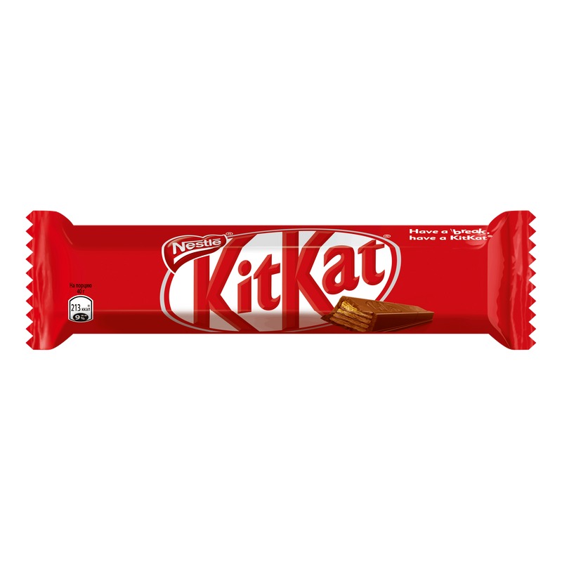 

Батончик KitKat с вафельной начинкой, покрытый молочным шоколадом 40 г
