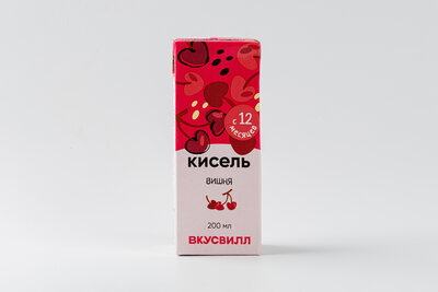 Кисель детский ВкусВилл Вишня 200 мл