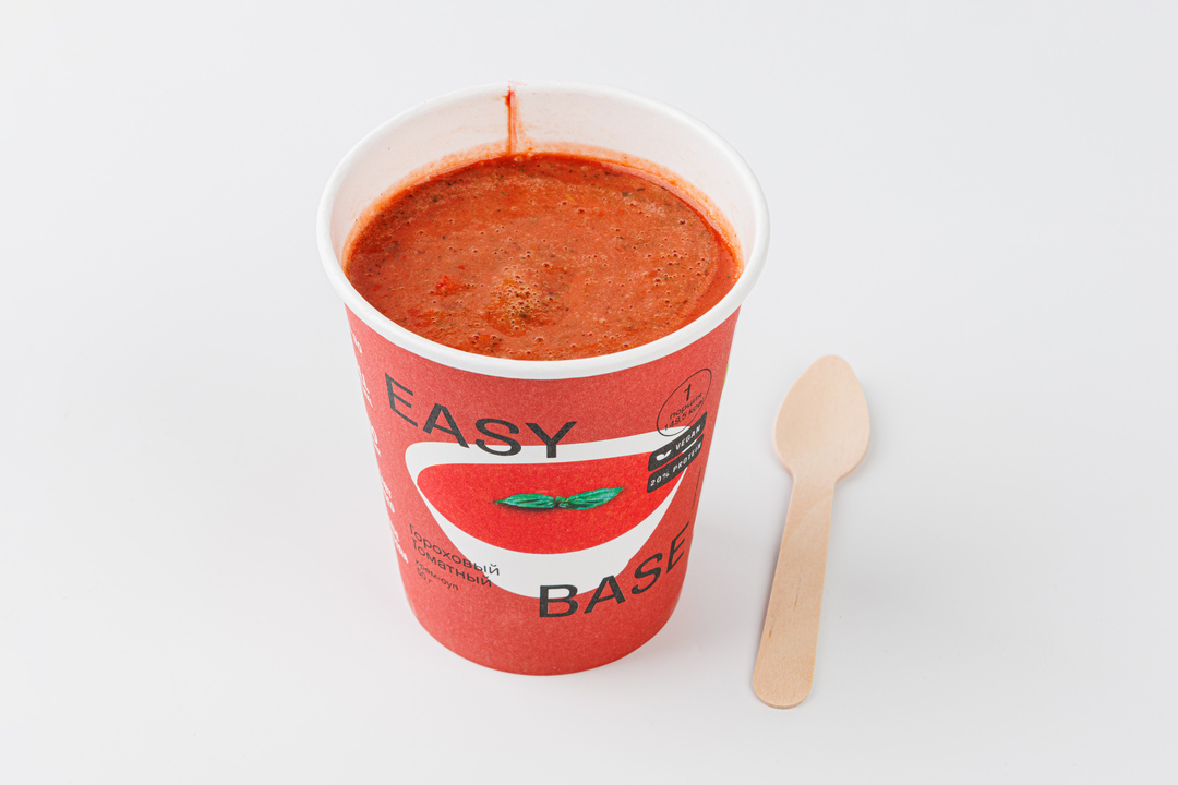 

Крем-суп EASY BASE Томатный гороховый моментального приготовления 50г