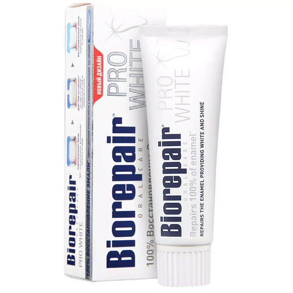Паста зубная Biorepair Pro White отбеливающая 75 мл