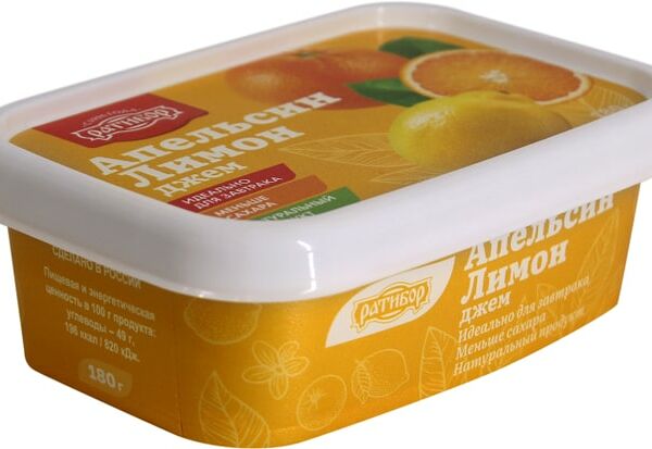 Джем Ратибор Апельсин-Лимон 180г