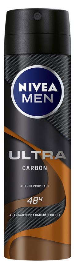 

Антиперспирант Nivea Ultra Carbon спрей мужской 150 мл