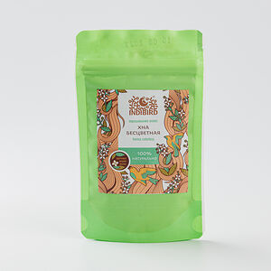 Хна кассия бесцветная маска порошок Indibird для волос 