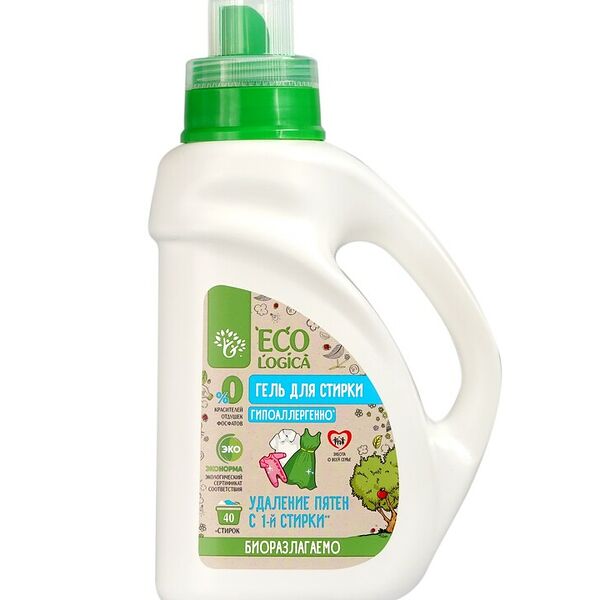 Гель для стирки Ecologica гипоаллергенный, универсальный
