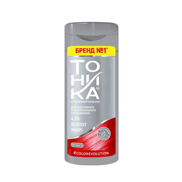 Оттеночный бальзам Тоника для креативного и экстремального окрашивания 6.55 Bloody Mary 150 мл
