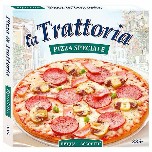 Пицца La Trattoria Ассорти 335 г