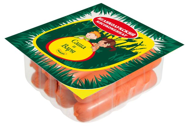 

Сосиски Великолукский мясокомбинат Саша и Варя