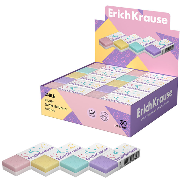 Ластик ErichKrause Impression супермягкий, 1 шт