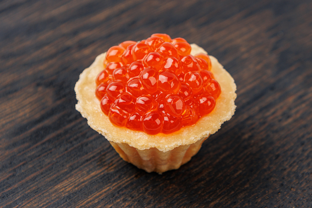 

Икра горбуши зернистая соленая жестяная банка замороженная, 140г