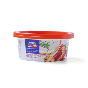 Сыр творожный Hochland Овощи-гриль 60%, 140 г