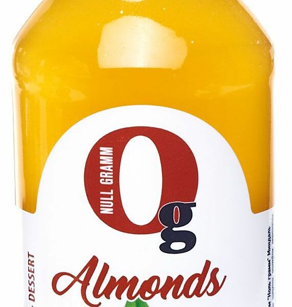 Сироп для кофе Ноль грамм Миндаль, 500 мл