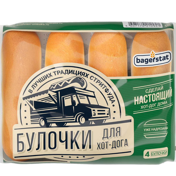 Булочка Bagerstat для хот-дога, 240 г