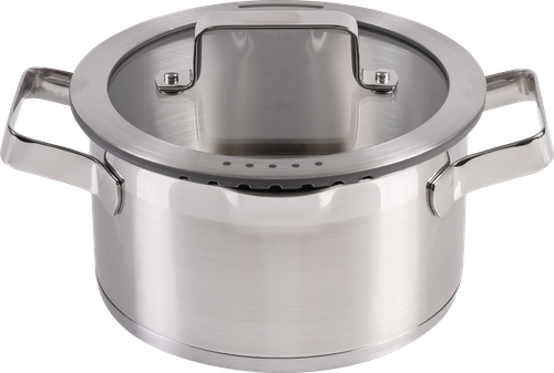 

Кастрюля Hopps Signature нержавеющая сталь 2.4 л