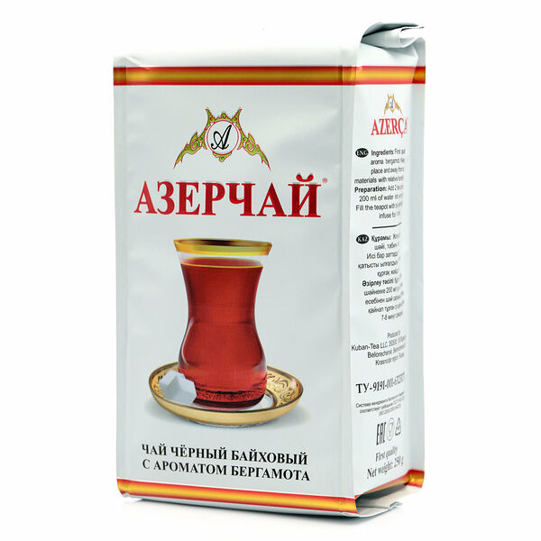 Чай черный байховый с ароматом бергамота ТМ Азерчай