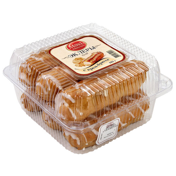 Пирожное Mirel эклеры с крем-брюле