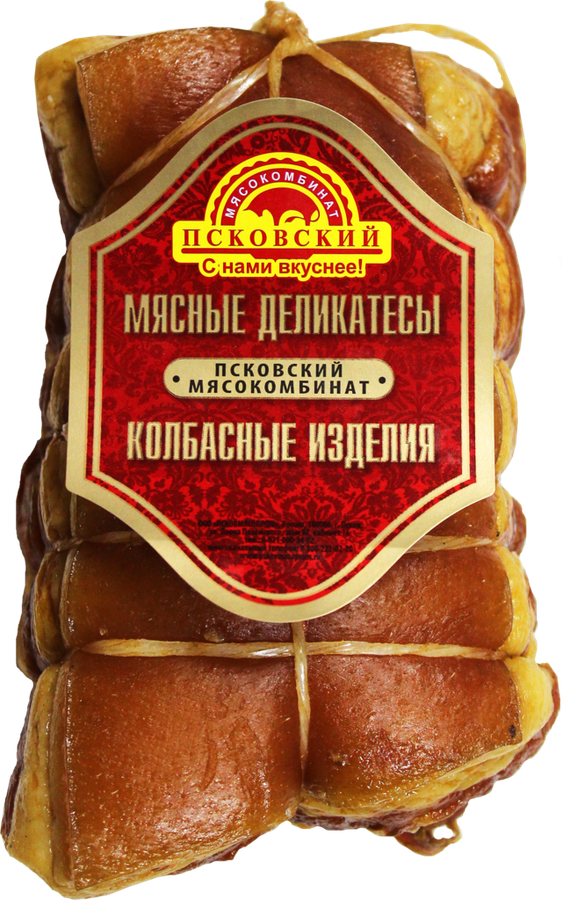 

Рулет Псковский мясокомбинат Особый варено-копченый весовой