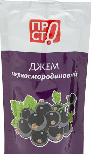 Джем ПРОСТО Черносмородиновый 300г