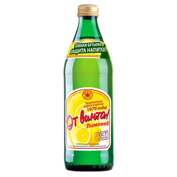 Газ.напиток от винта 0.45 л лимонад ст/б