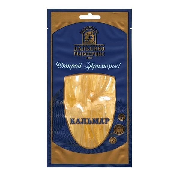 Щупальца кальмара сушёно-вяленые Дальпико