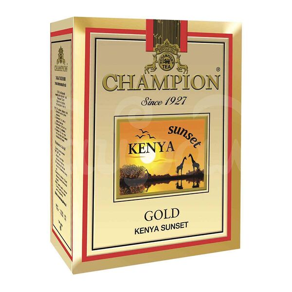 Чай Чемпион 250гр Золотой Кенийский Закат Черный Гранулированный