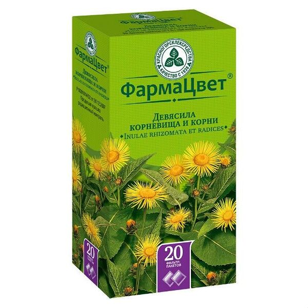 Девясила корневища и корни фильтр-пакеты 20 шт