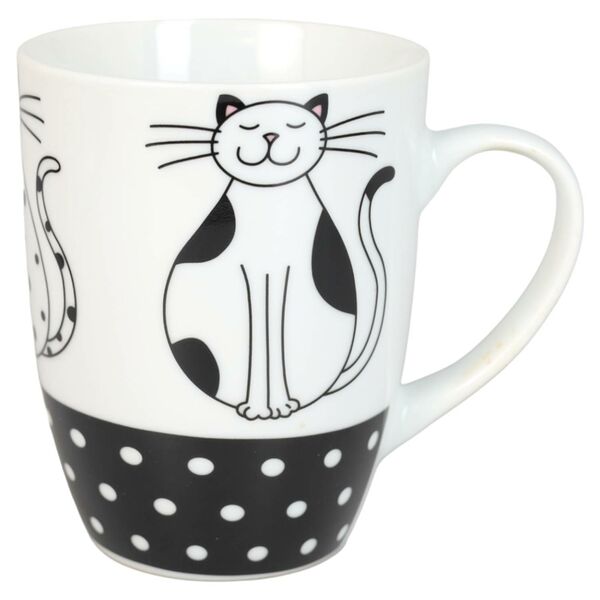 Кружка Кот, 330 мл, фарфор
