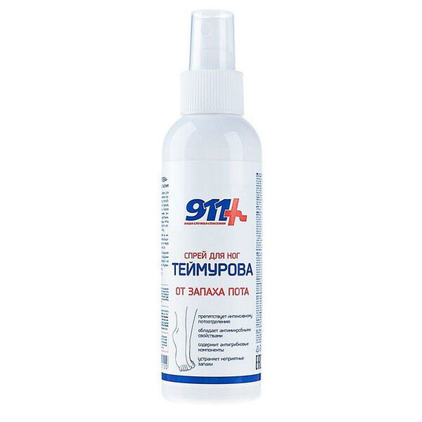 911 Teymurovi спрей для ног 150мл