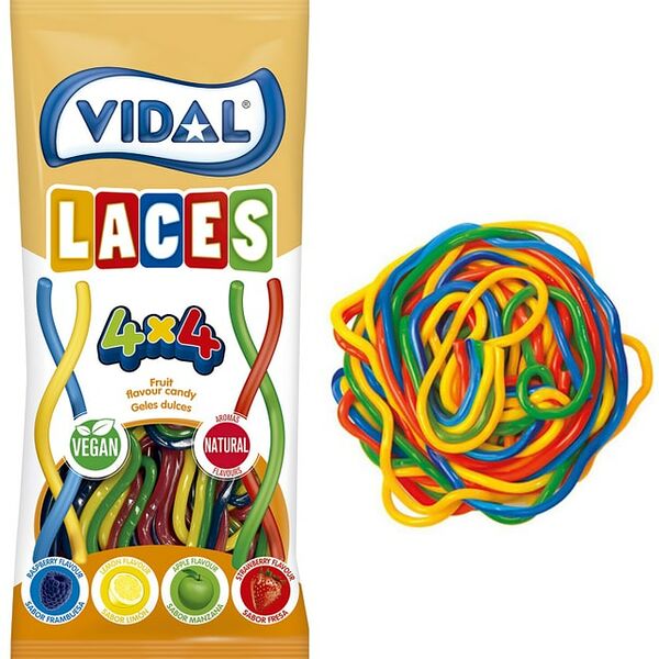 Мармелад жевательный Vidal Шнурки 60г